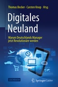 Cover: Digitales Neuland - Springer Gabler