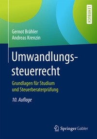 Abbildung von: Umwandlungssteuerrecht - Springer Gabler