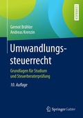 Cover: Umwandlungssteuerrecht - Springer Gabler