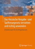 Cover: Das Hessische Vergabe- und Tariftreuegesetz verstehen und richtig anwenden - Springer Vieweg
