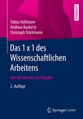 Cover: Das 1 x 1 des Wissenschaftlichen Arbeitens - Springer Gabler