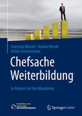 Cover: Chefsache Weiterbildung - Springer Gabler