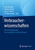 Cover: Verbraucherwissenschaften - Springer Gabler