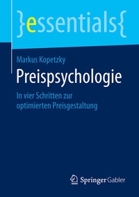Abbildung von: Preispsychologie - Springer Gabler