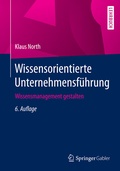 Cover: Wissensorientierte Unternehmensf&uuml;hrung - Springer Gabler