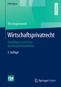 Cover: Wirtschaftsprivatrecht - Springer Gabler