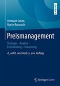 Cover: Preismanagement - Springer Gabler