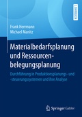 Cover: Materialbedarfsplanung und Ressourcenbelegungsplanung - Springer Gabler