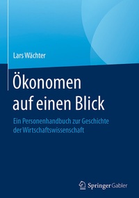 Abbildung von: Ökonomen auf einen Blick - Springer Gabler