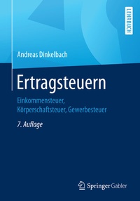 Abbildung von: Ertragsteuern - Springer Gabler