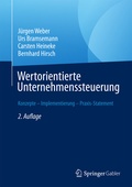 Cover: Wertorientierte Unternehmenssteuerung - Springer Gabler