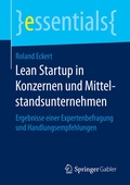 Cover: Lean Startup in Konzernen und Mittelstandsunternehmen - Springer Gabler