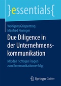 Cover: Due Diligence in der Unternehmenskommunikation - Springer Gabler