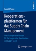 Cover: Kooperationsplattformen f&uuml;r das Supply Chain Management - Springer Gabler