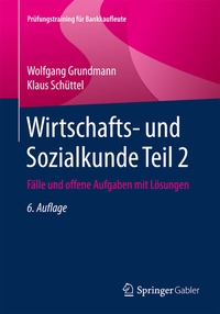 Abbildung von: Wirtschafts- und Sozialkunde Teil 2 - Springer Gabler