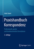 Cover: Praxishandbuch Korrespondenz - Springer Gabler