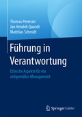Cover: F&uuml;hrung in Verantwortung - Springer Gabler