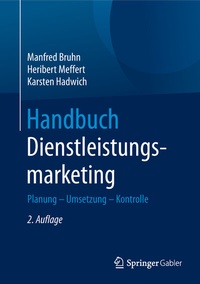 Enlarge image Cover: Handbuch Dienstleistungsmarketing - Springer Gabler