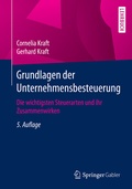 Cover: Grundlagen der Unternehmensbesteuerung - Springer Gabler