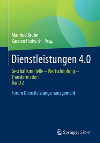 Abbildung von: Dienstleistungen 4.0 - Springer Gabler