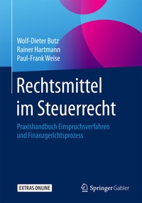 Abbildung von: Rechtsmittel im Steuerrecht - Springer Gabler