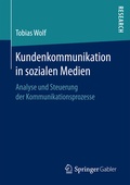 Cover: Kundenkommunikation in sozialen Medien - Springer Gabler