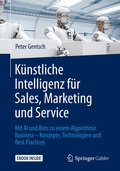 Cover: K&uuml;nstliche Intelligenz f&uuml;r Sales, Marketing und Service - Springer Gabler
