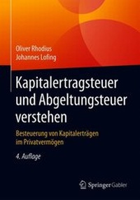 Abbildung von: Kapitalertragsteuer und Abgeltungsteuer verstehen - Springer Gabler