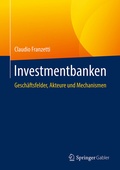 Cover: Investmentbanken - Springer Gabler