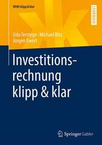 Abbildung von: Investitionsrechnung klipp & klar - Springer Gabler