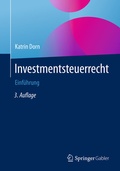 Cover: Investmentsteuerrecht - Springer Gabler