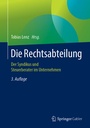 Cover: Die Rechtsabteilung - Springer Gabler