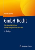 Cover: GmbH-Recht - Springer Gabler