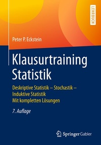 Abbildung von: Klausurtraining Statistik - Springer Gabler