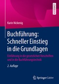 Cover: Buchf&uuml;hrung: Schneller Einstieg in die Grundlagen - Springer Gabler
