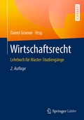 Cover: Wirtschaftsrecht - Springer Gabler