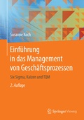 Cover: Einf&uuml;hrung in das Management von Gesch&auml;ftsprozessen - Springer Vieweg
