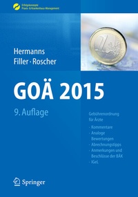 Abbildung von: GOÄ 2015 - Springer