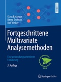 Cover: Fortgeschrittene Multivariate Analysemethoden - Springer Gabler