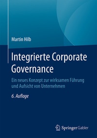 Abbildung von: Integrierte Corporate Governance - Springer