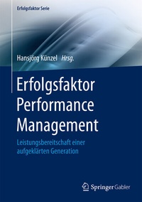 Abbildung von: Erfolgsfaktor Performance Management - Springer Gabler