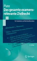 Cover: Das gesamte examensrelevante Zivilrecht - Springer