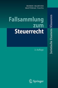Abbildung von: Fallsammlung zum Steuerrecht - Springer