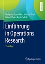 Cover: Einf&uuml;hrung in Operations Research - Springer Gabler