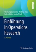 Cover: Einf&uuml;hrung in Operations Research - Springer Gabler