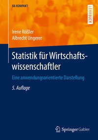 Abbildung von: Statistik für Wirtschaftswissenschaftler - Springer Gabler