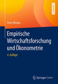 Abbildung von: Empirische Wirtschaftsforschung und Ökonometrie - Springer Gabler