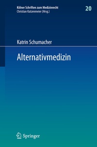 Abbildung von: Alternativmedizin - Springer
