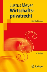 Abbildung von: Wirtschaftsprivatrecht - Springer