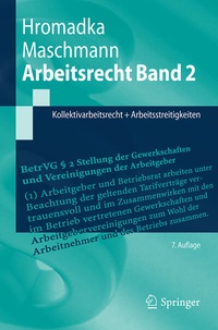 Abbildung von: Arbeitsrecht Band 2 - Springer